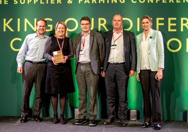 Huhtamaki Fresh wins in the waitrose partners sustainability awards