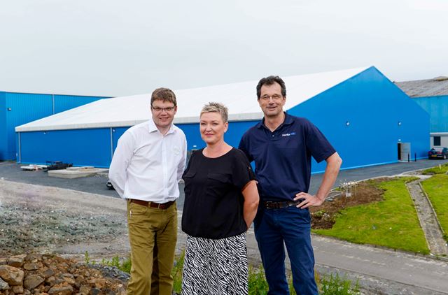 Huhtamaki Fresh-production building goes up