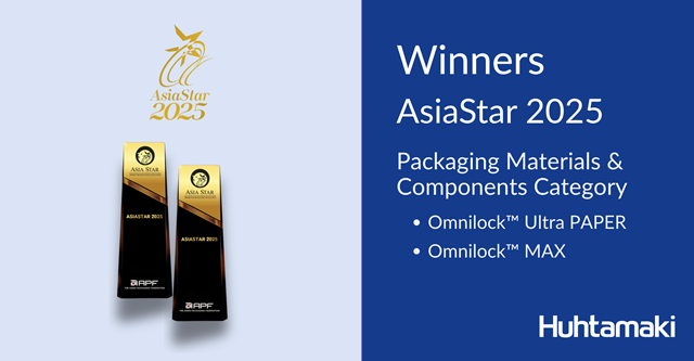 Huhtamaki Solutions Recognised at the AsiaStar Awards