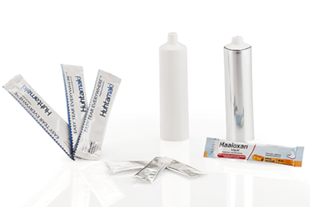 Packaging for liquids, balms, cremes, gels or dermatology