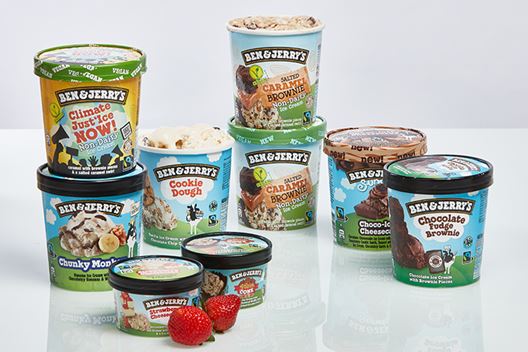 Packaging for ice cream and other foods