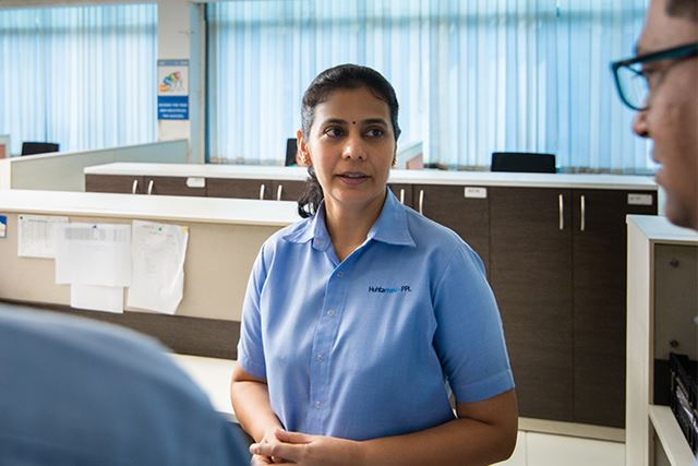Please meet Swapna Deshmukh, leader of the Thane plant at Huhtamaki India