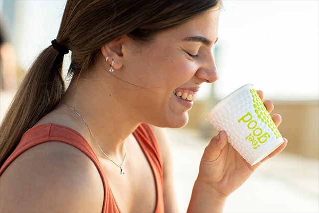 New compostable double walled Impresso hot cup added to the Bioware® range