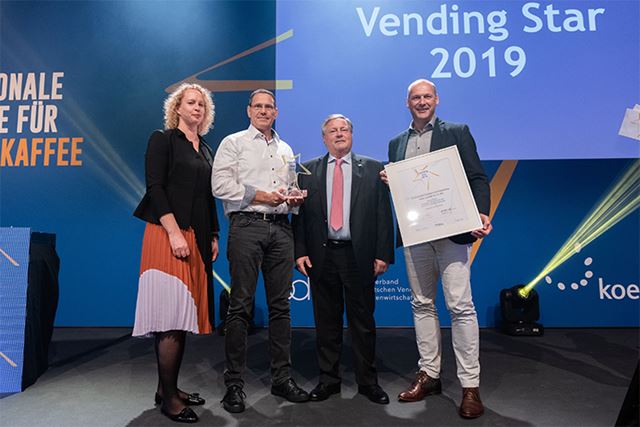 Future Smart sustainable paper cup wins Vending Star 2019 award