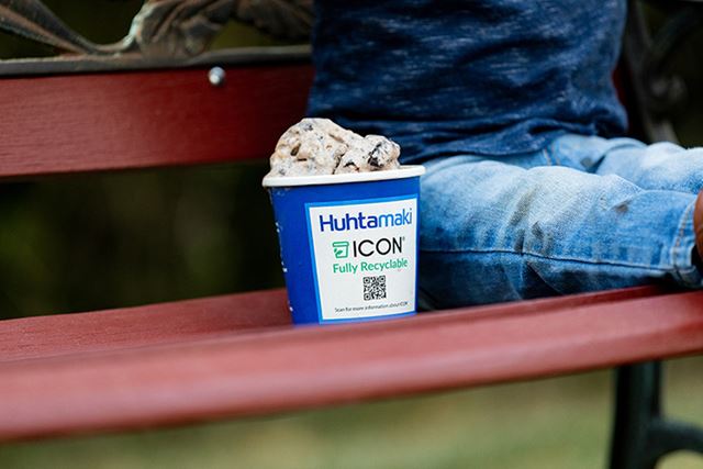 ICON® packaging— a recyclable ice cream packaging alternative, redesigned for North America