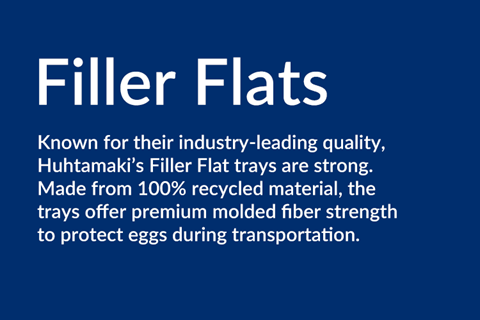 Egg filler flats