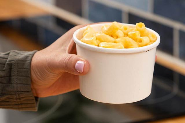 Microwavable cups and food containers