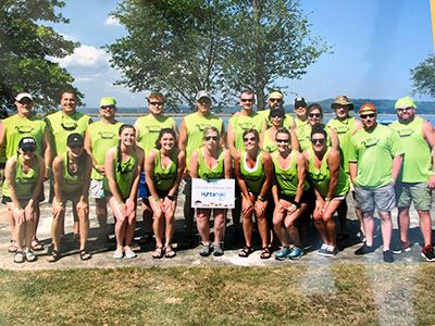 Dragons in the water support Habitat for Humanity
