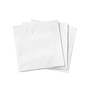 3-ply dinner size Box quantity 1000 400mm Fasana Professional Tissue Napkin White